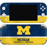 University of Michigan Jersey Split Nintendo Switch Lite Skin